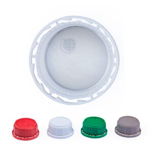 Tapas de seguridad de 38 mm en polietileno de alta densidad