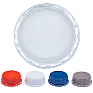 Tapa de seguridad de 60 mm en polietileno de alta densidad.