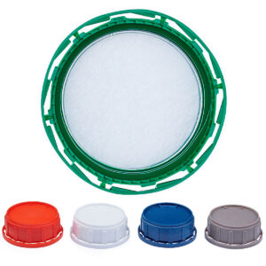 Tapa de seguridad de 60 mm en polietileno de alta densidad.